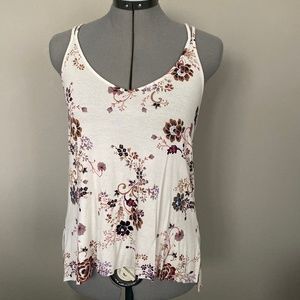 American Eagle Floral Tank Top